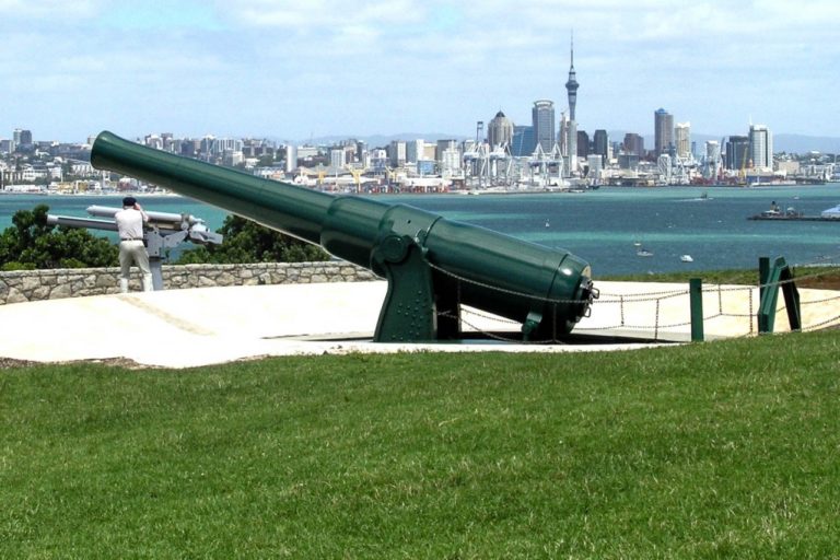 Looking over to Auckland City