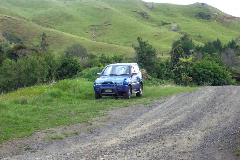 Ananui Falls Walk - car park