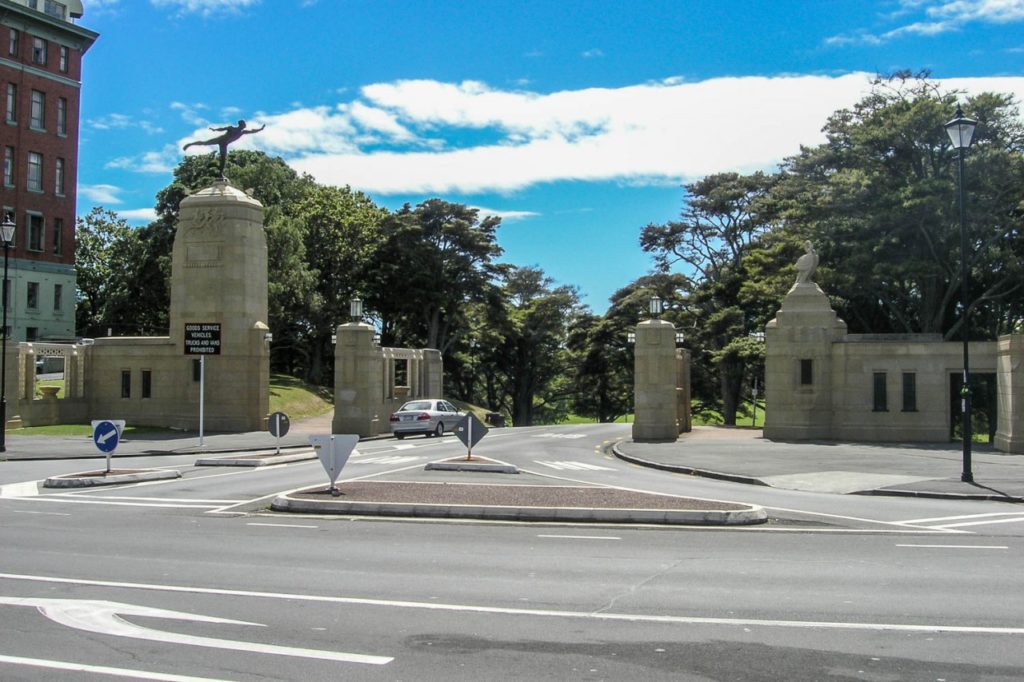 Main Gate of Auckland Domain