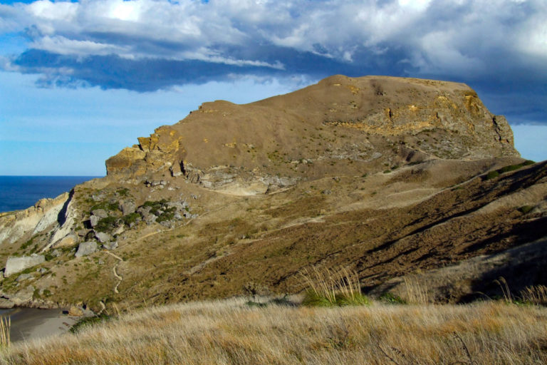 Looking out to Castle Rock