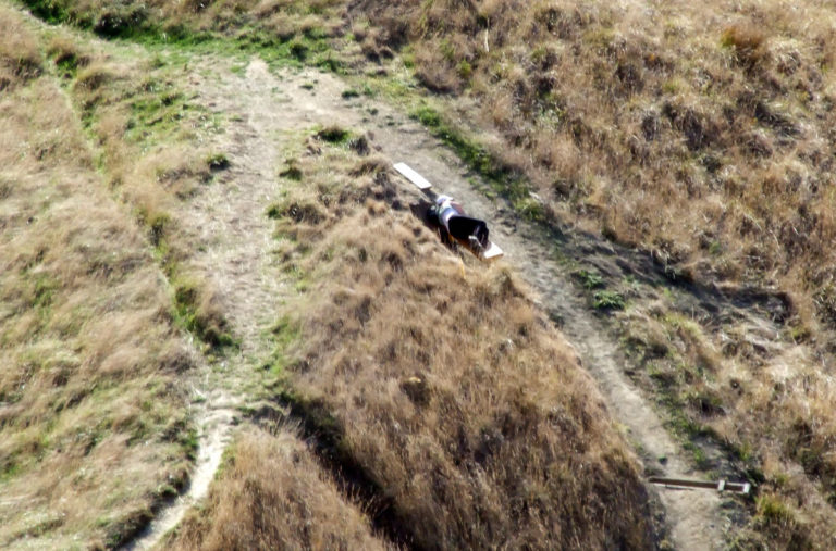 Great chair to stop for a breather on the walk up