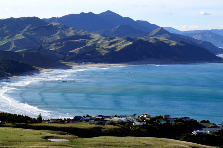 Looking North to the other bay