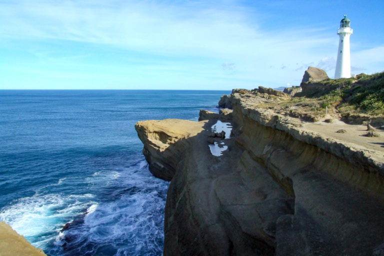 Cliff edge near the lighthouse