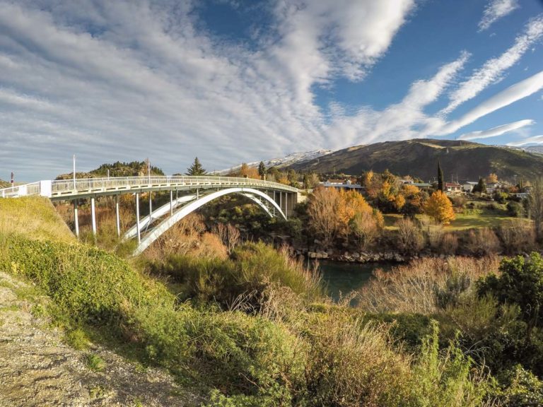 Roxburgh Bridge or Teviot River Bridge on the Clutha Gold Trail