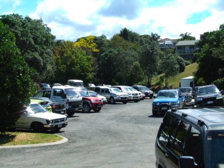 Tanners Point Beach carpark