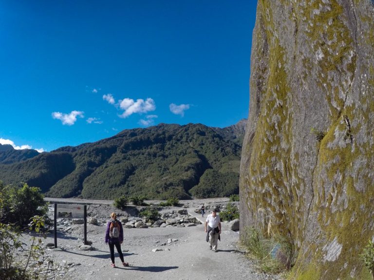 Excellent quality track on the Franz Josef Glacier Walk