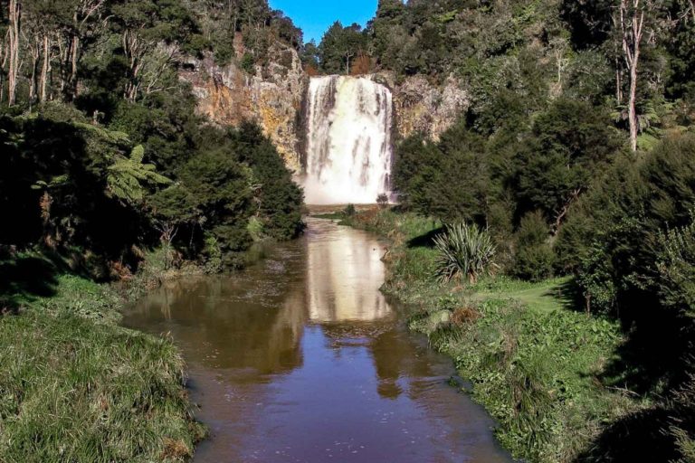 Hunua Falls - great view