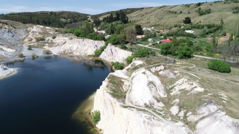 Part Way Around the Blue Lake at St Bathans