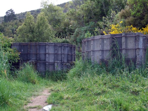 old water tanks