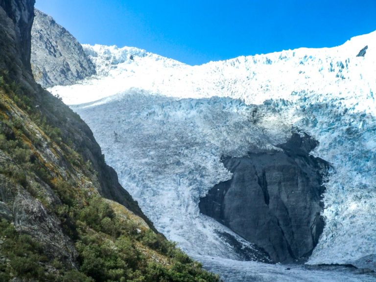Franz Josef Glacier from Roberts Point Lookout