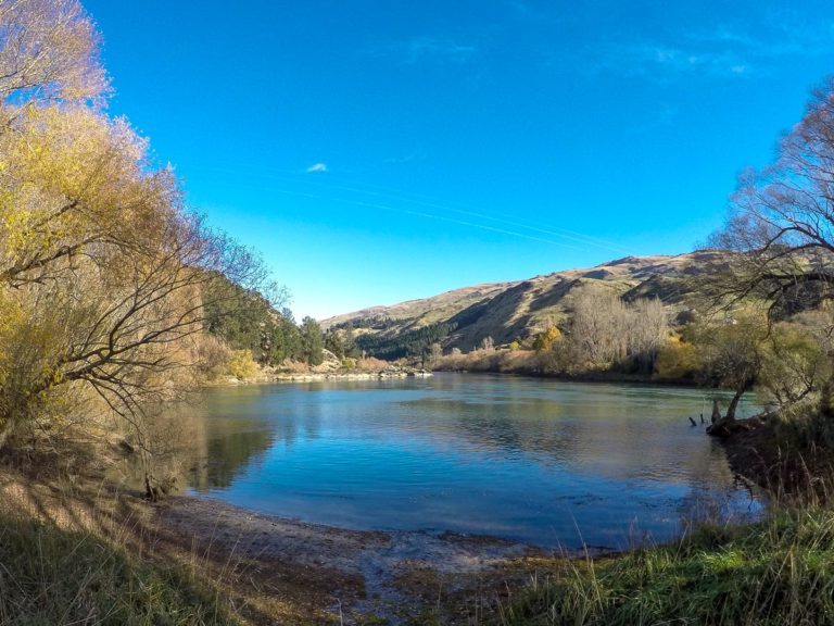 More lovely views of the Clutha River along the Clutha Gold Trail