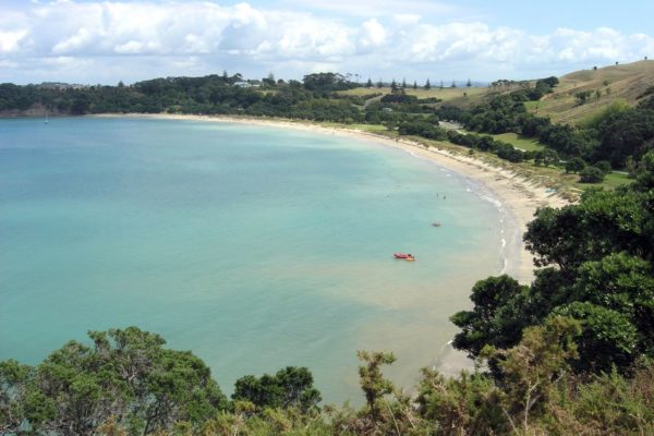 Views out to Te Haruhi Bay