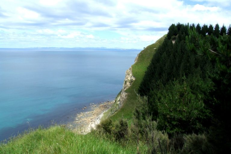 Looking south to Waipatik bay