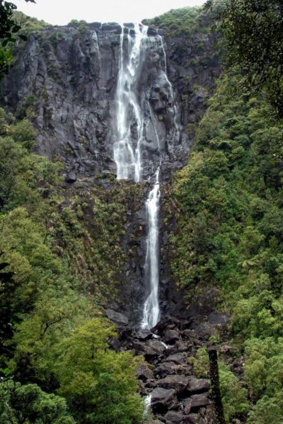 View of the Wairere Falls from the lookout