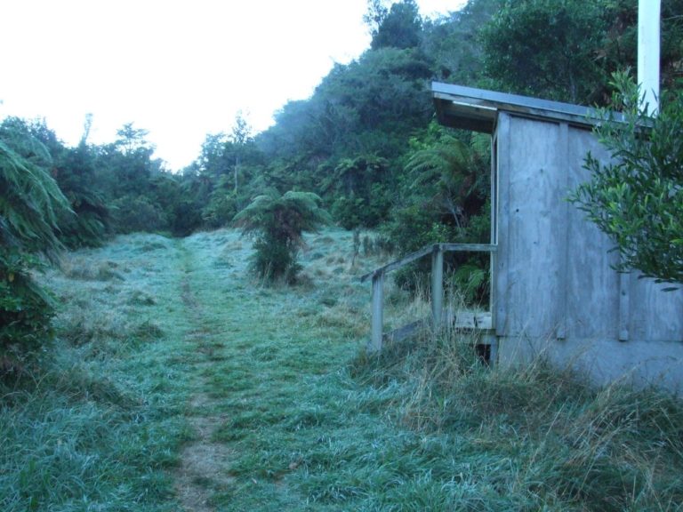 Old Waitawheta hut Site and last Toilet