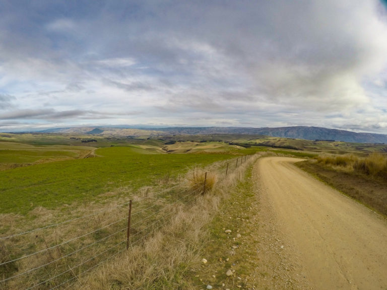 Looking back to Millers Flat