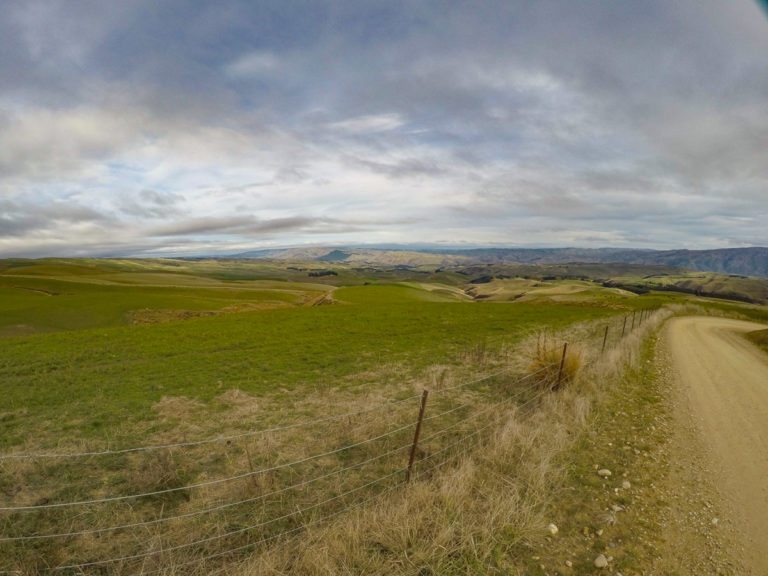 Looking back to Millers Flat
