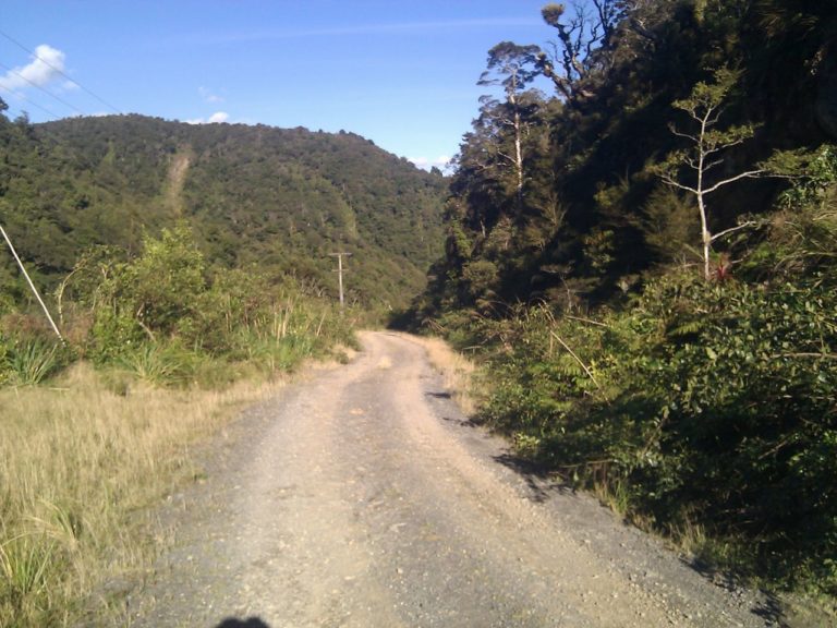 Private Road Up to Mt Te Aroha
