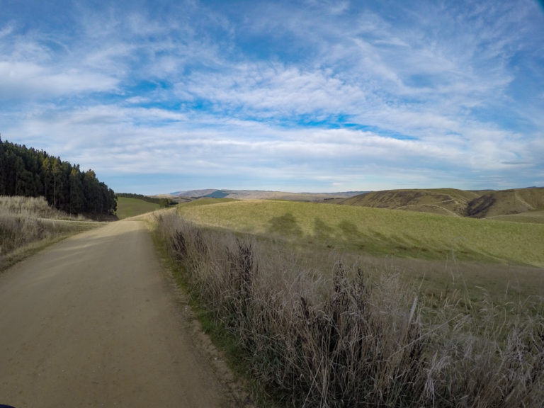 Into Tima Burns Road Climb