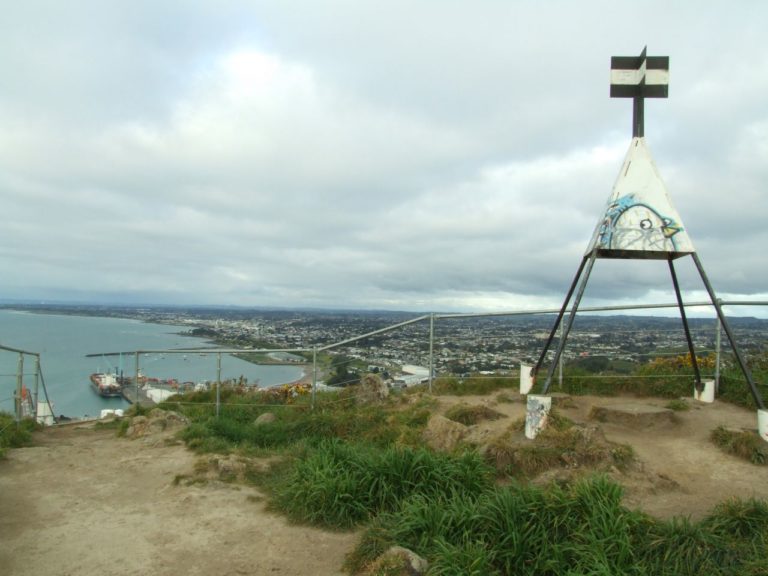 The Summit of Paritutu Rock