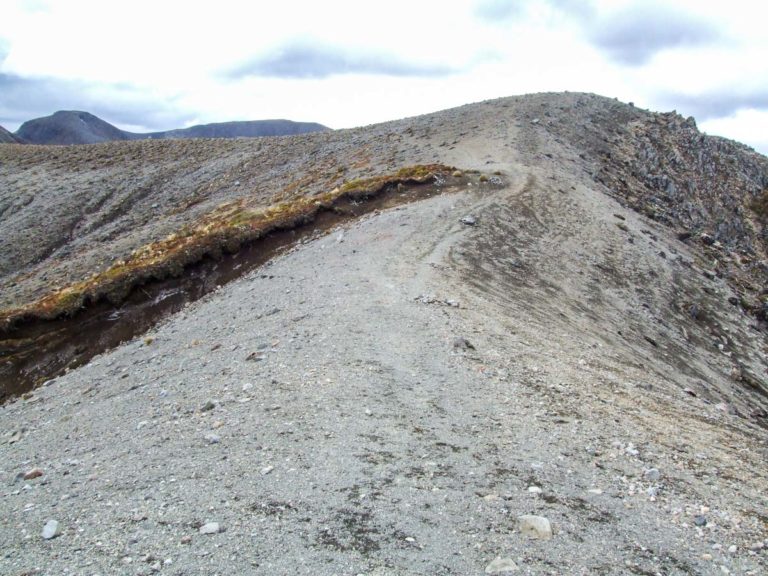 Tama Lakes Walk, Ruapehu - At the top