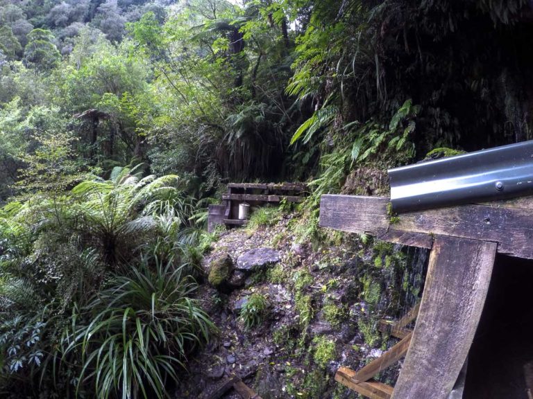 The start of the second tunnel