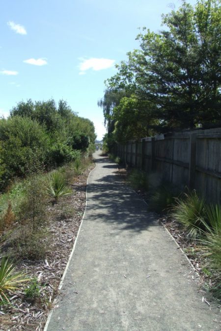 Travis Wetlands Walk Start of the walk