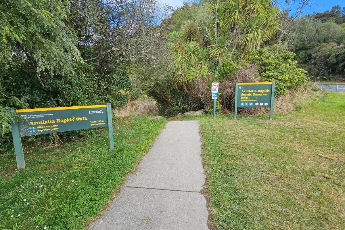 Aratiatia Rapids Lookout Walk