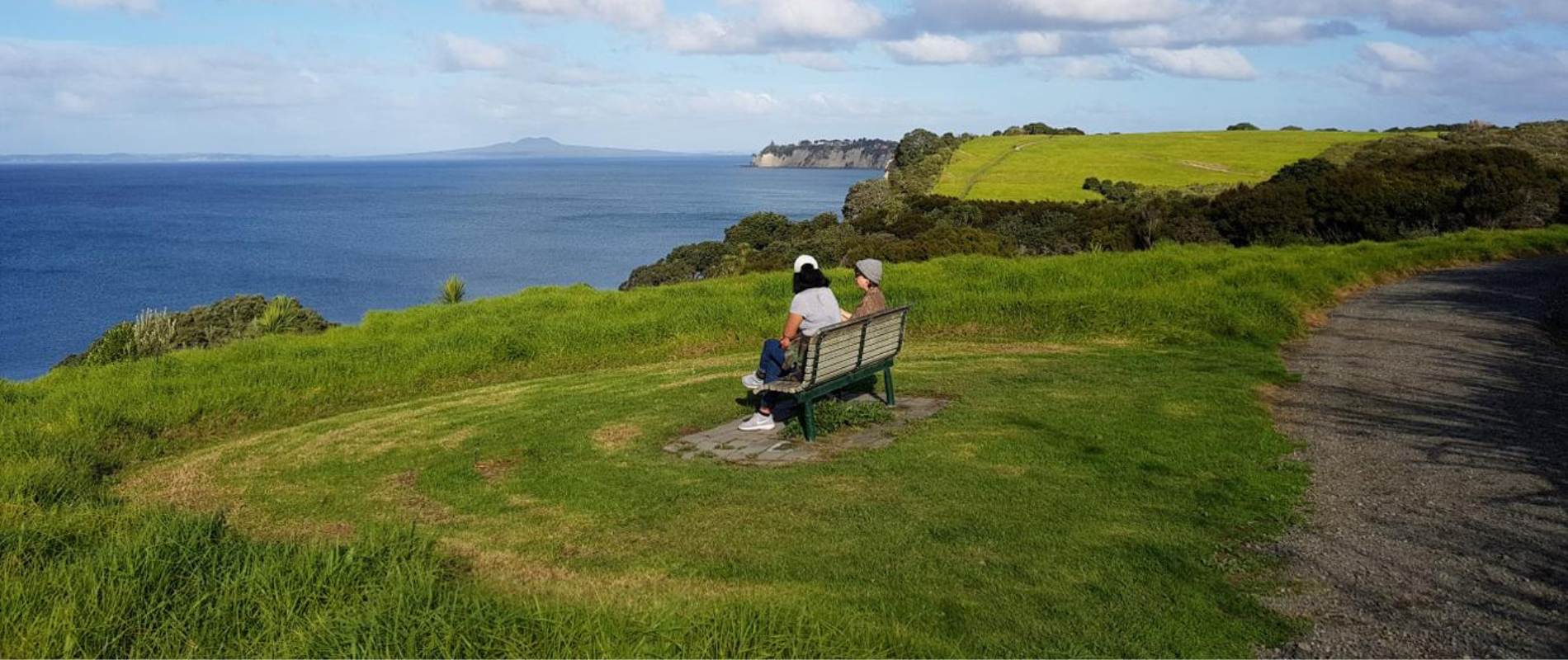 Long Bay Regional Park Coastal Walk in Auckland