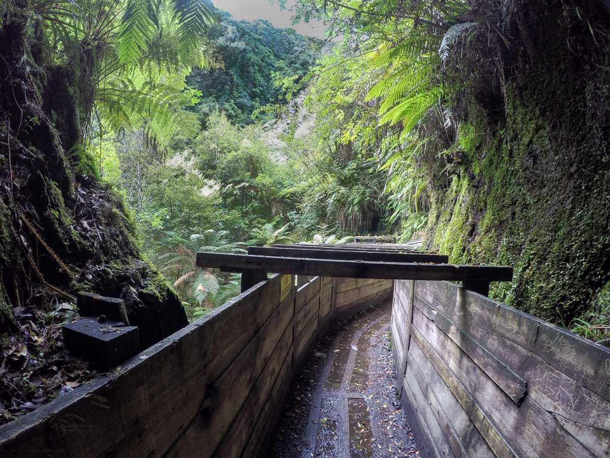 The other end |Start of the Tatare Tunnel walk