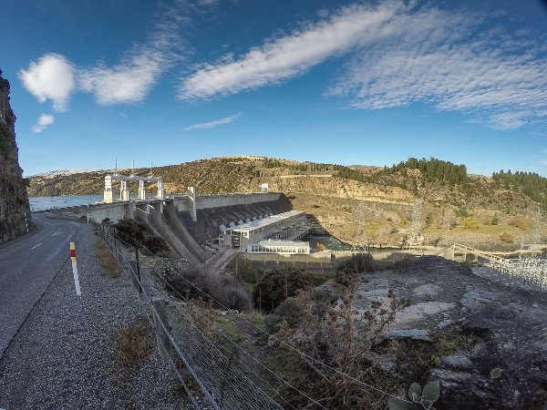Roxburgh Dam on the Clutha Gold Cycling & Walking Trail