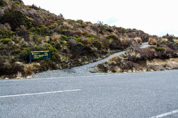 Silica Rapids Walk, Carpark