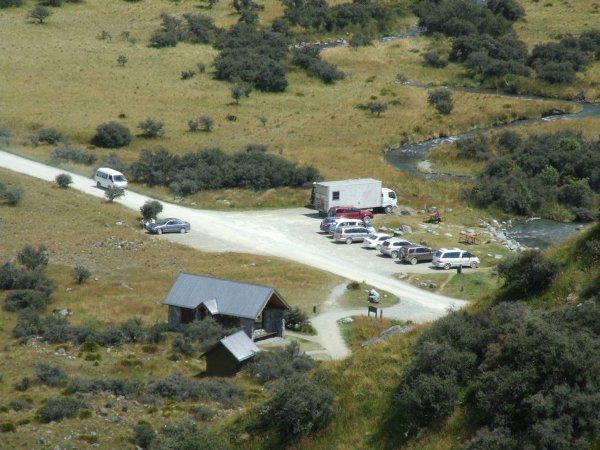 Tasman Glacier Carpark