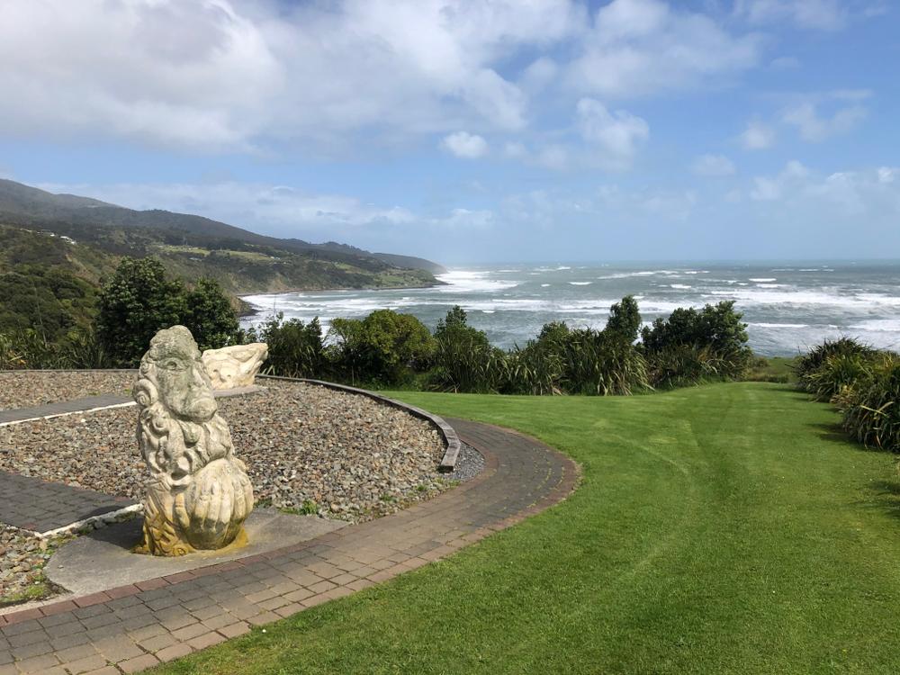 The 2002 sculptures on the Cliff to Beach walk