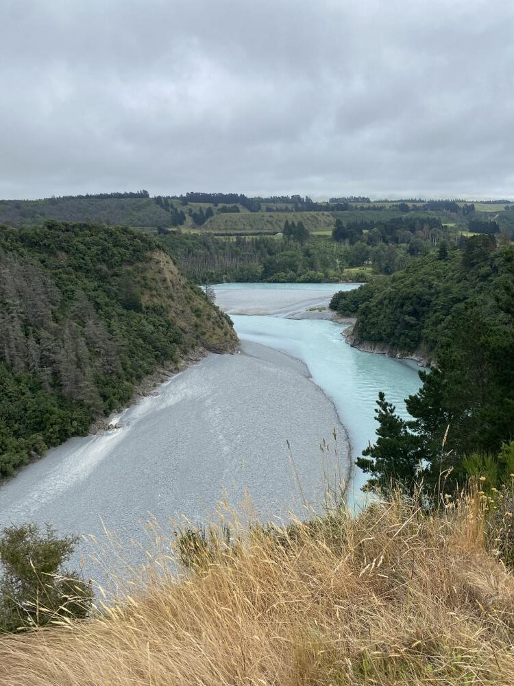 Stunning view of the Rakaia River on the Rakaia Gorge Walkway - Copyright Amee Lewis
