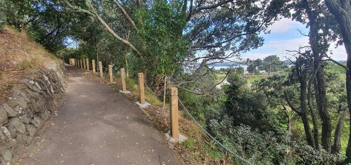 Point Erin Park to the footbridge - Westhaven Path Loop - Short Auckland Walk - Freewalks.nz