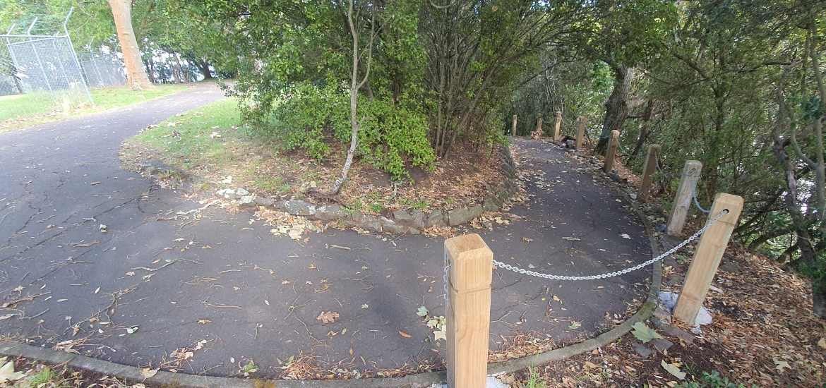 Point Erin Park to the footbridge - Westhaven Path Loop - Short Auckland Walk - Freewalks.nz