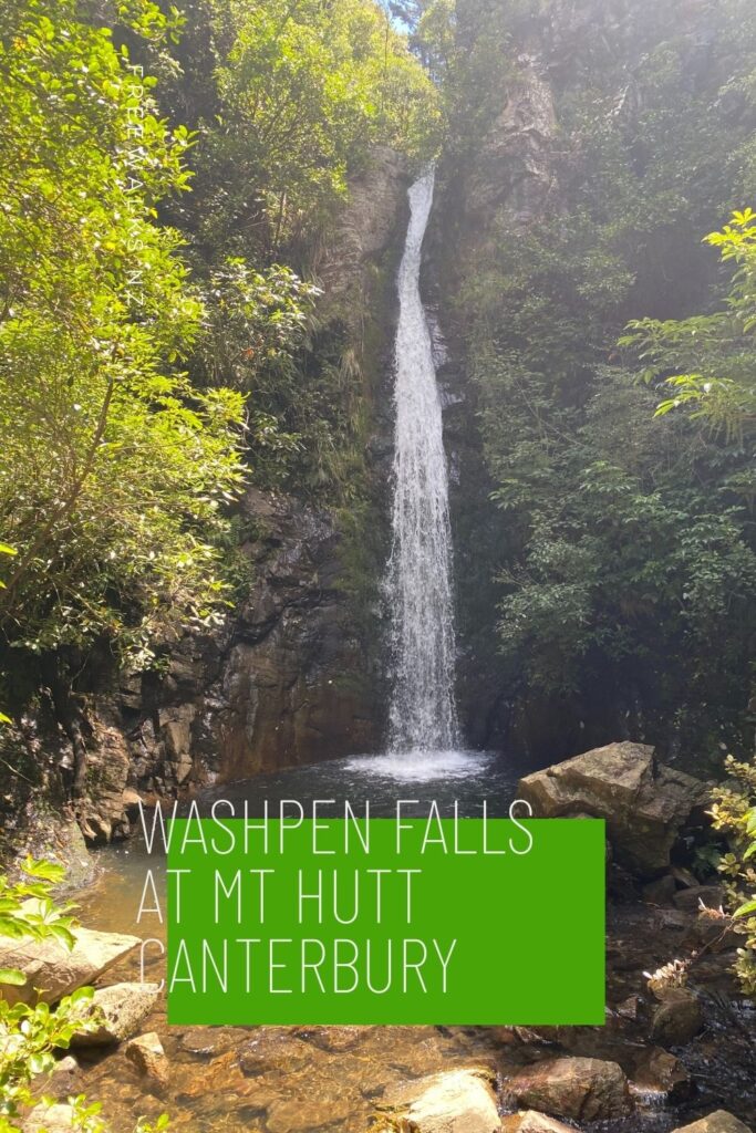 Washpen Falls near Mt Hutt Freewalks.nz