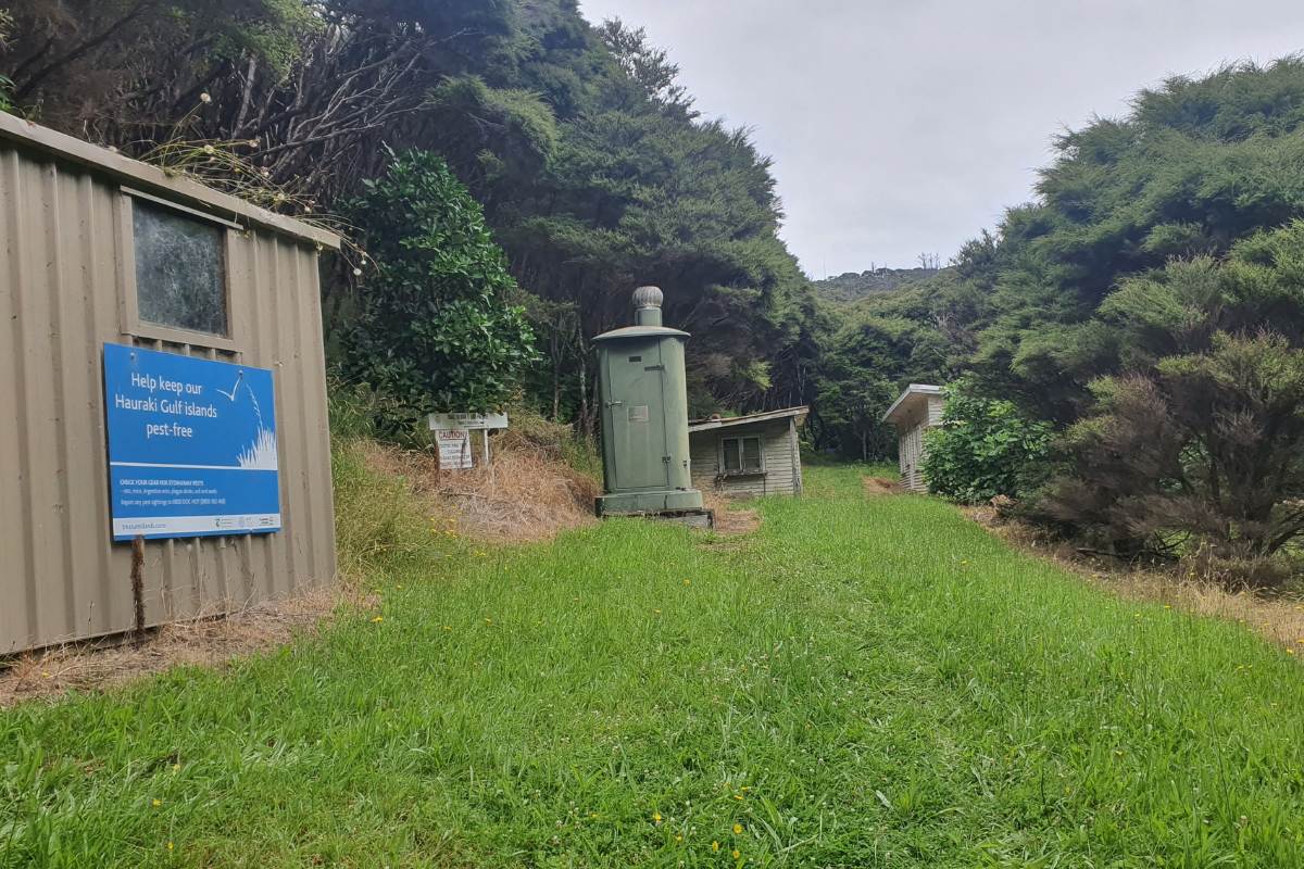 Start of the Motu Kaikoura Track or Man O War Passagewalk on Great Barrier Island by Sandra from Freewalks.nz New Zealand
