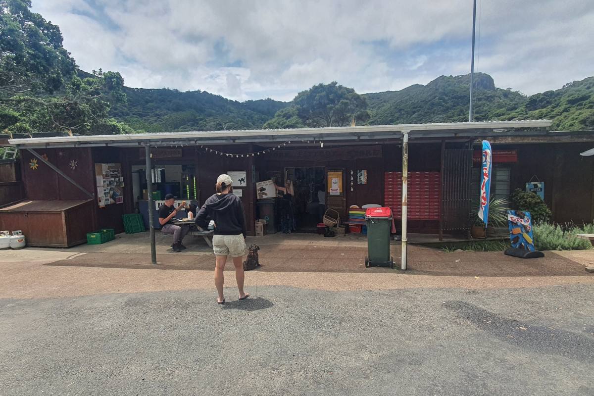 The general shop at Port Fitzroy on Great Barrier Island by Sandra from Freewalks.nz New Zealand