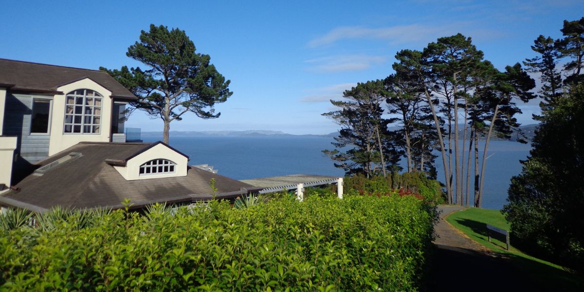 View of the sea on the Lynfield Coastal Walk