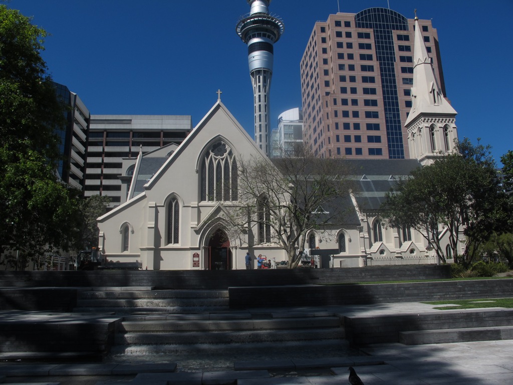 View of Auckland’s Sky Tower