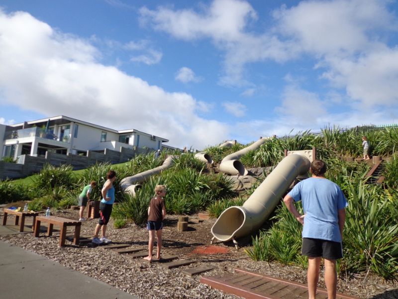 Snakes & Ladders Park at Farm Cove Auckland