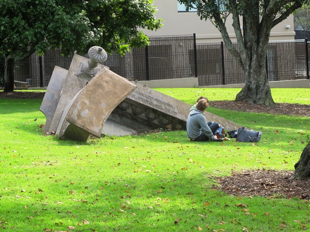 sculptural installation by John Radford