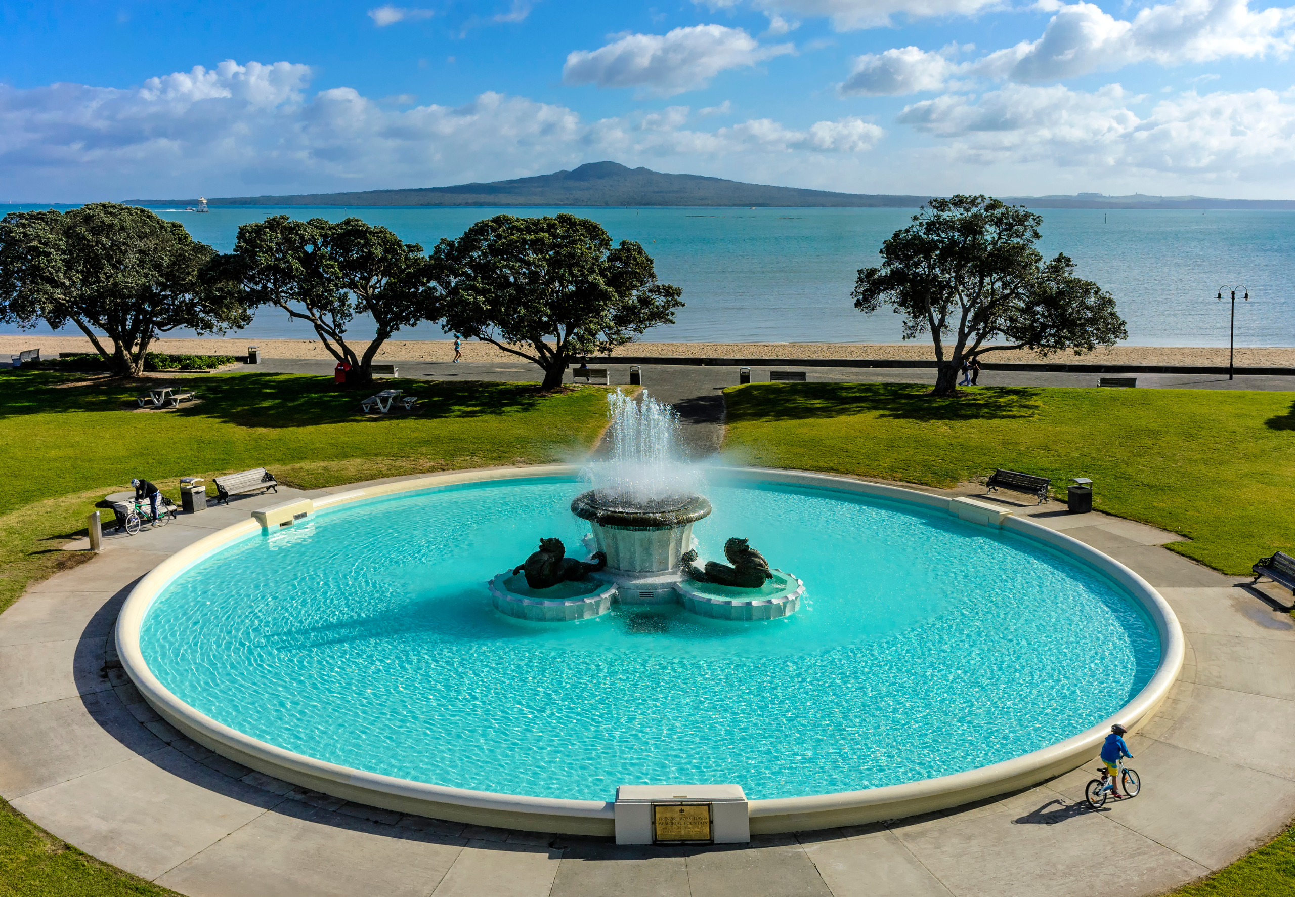 mission Bay fountain