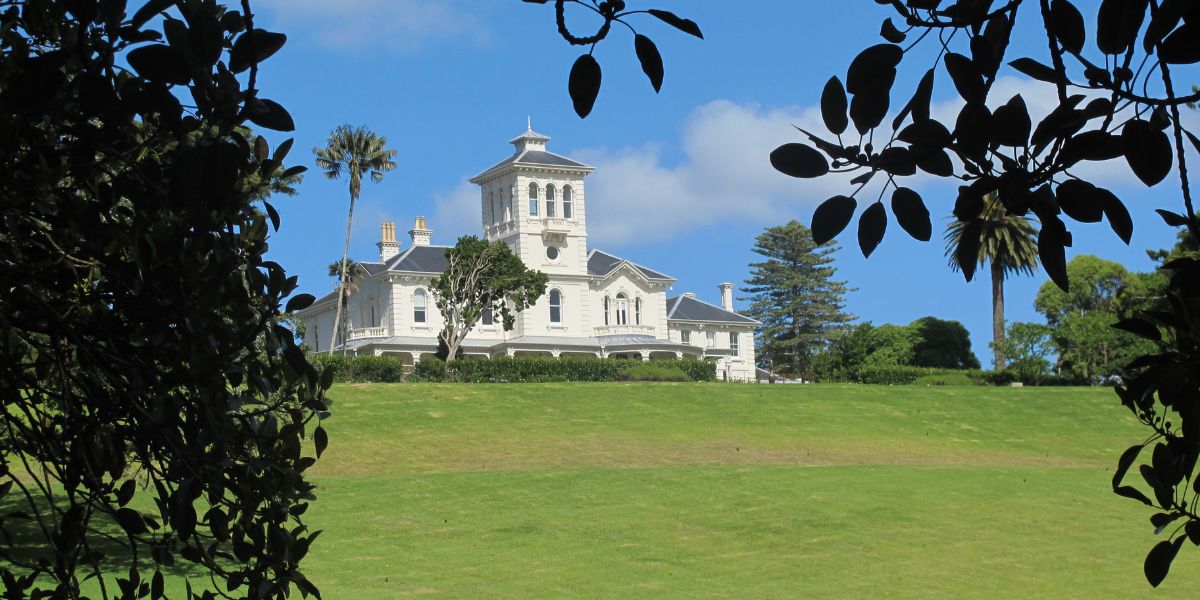 View of Pah Homestead near Greenwoods Corner