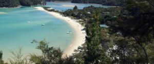 End of the Abel Tasman Coastal Walk