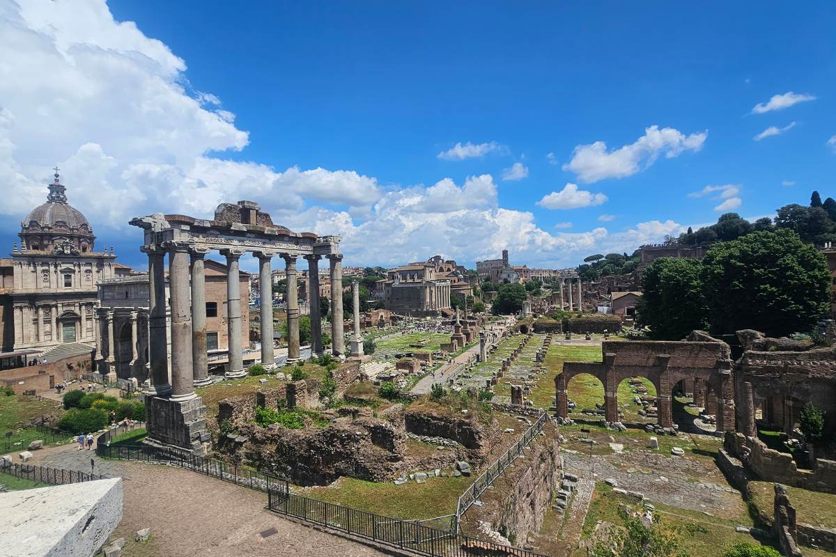 I walked 26km in one day when I was in Rome, there was so much to see