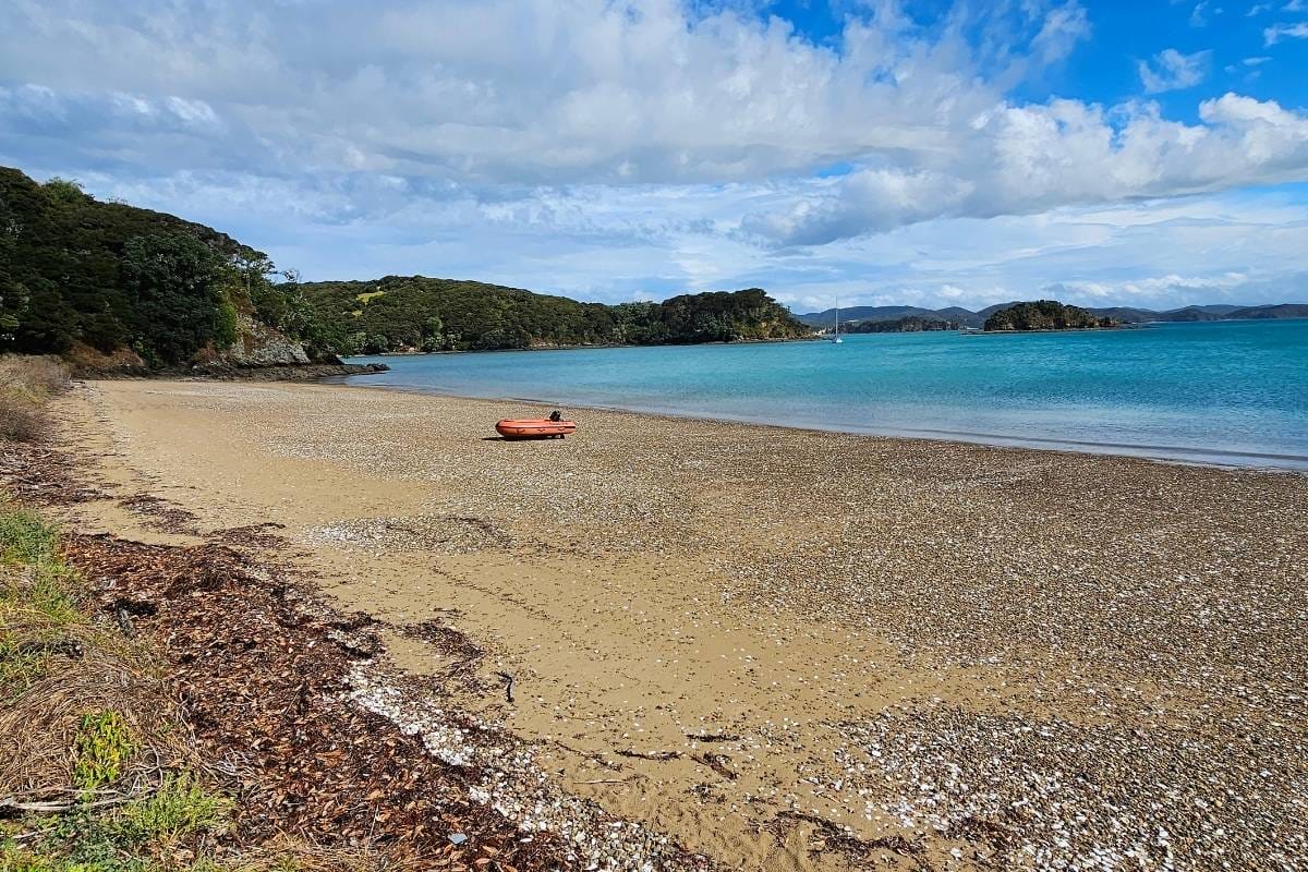 A scenic hike awaits. Follow the winding path through the rolling hills