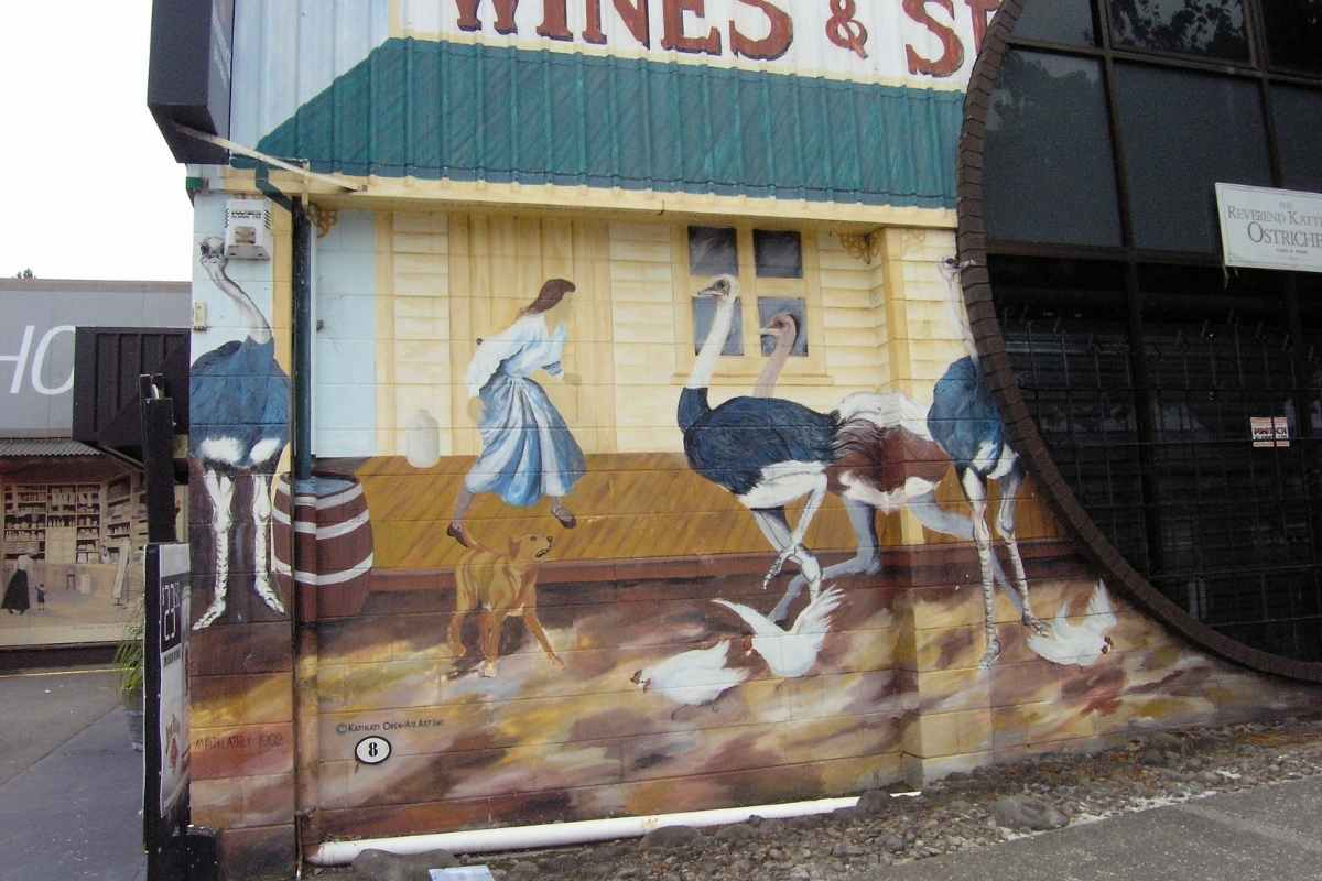 Katikati town Murals Walk